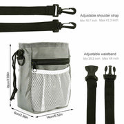 New Dog Training Treat Pouch Bag Pet Waist Bum Bags Belt Snack Treats Walking UK