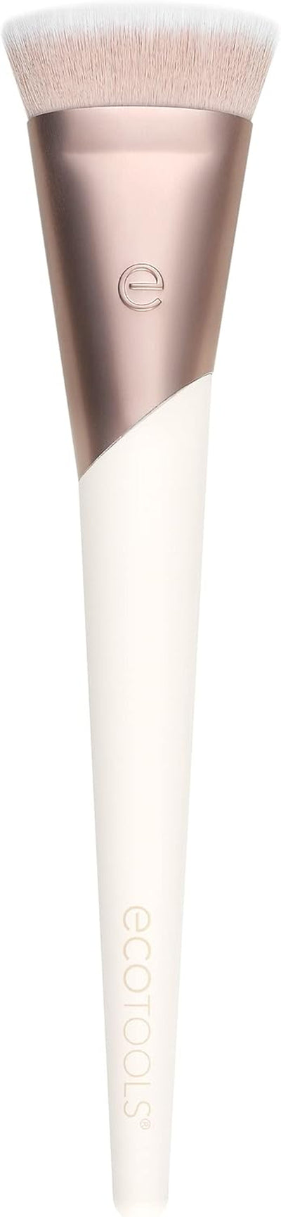 Luxe Flawless Foundation Makeup Brush for Liquid & Cream Foundation, Dense, Synthetic Bristles, Eco-Friendly Premium Quality Makeup Brush, Vegan & Cruelty-Free, 1 Count