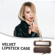 SAFIGLE Case Holder Single Lipstick Case for Women Lipstick Organizer Compact Lipstick Bag Stylish Purse Essential