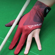 Full-Finger Billiard Gloves Non-Slip Billiard Training Gloves Left/Right Hand Three Finger Snooker Elasticity Sports Accessories