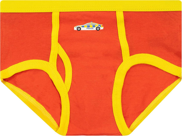 Harry Bear Boys Underwear Pack of 5 Rescue Vehicles