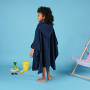 Brentfords Poncho Towel Childrens Absorbent Hood Quick Drying Beach Travel Robe