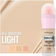 Maybelline New York Instant anti Age Rewind Perfector, 4-In-1 Glow Primer, Concealer, Highlighter, Self-Adjusting Shades, Evens Skin Tone with a Glow Finish, Shade:01 Light