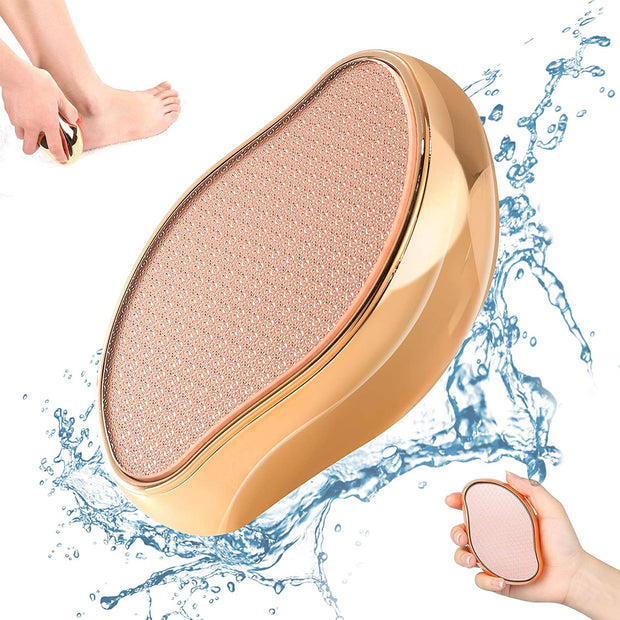 BEZOX 2In1 Nano Glass Foot File for Foot Spa, Home Salon -Highly Effective Callus Remover Wake up Velvety Feet