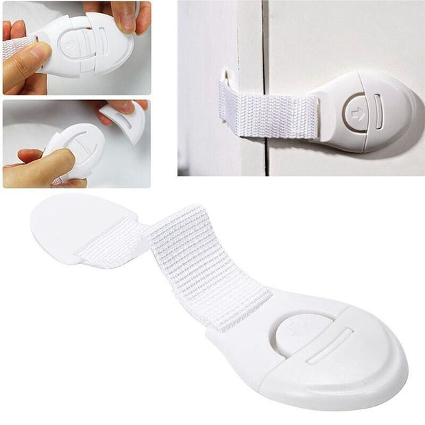 Safety Baby Kid Child Locks Proof Cabinet Cupboard Drawer Fridge Pets Door UK