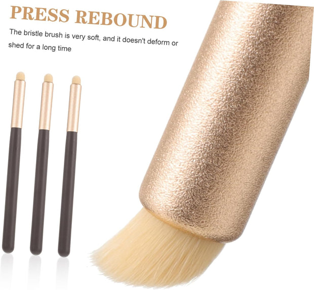 Didiseaon Mini Lip Brush Set 3Pcs Lipstick Applicators Lip Makeup Tools Lipstick Brush for Lipstick Lip Gloss Applicators for Home Use and Cosmetics Store