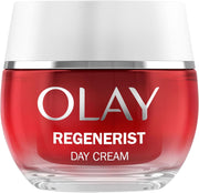 Olay Regenerist Day Face Cream, Anti-Wrinkle + Active Firming Skincare Moisturiser, Anti-Ageing Niacinamide and Peptides, Renews, Firms and Hydrates, Non-Greasy 50Ml