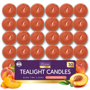 30Pk Scented Tea Lights Candles | Various Perfumes 4 Hour Burn Night T Tealights