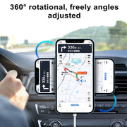 100W Fast Car Wireless Chargers Magnetic Car Air Vent Phone Holder for Iphone 13 14 15 Pro Max Samsung Macsafe Charging Station