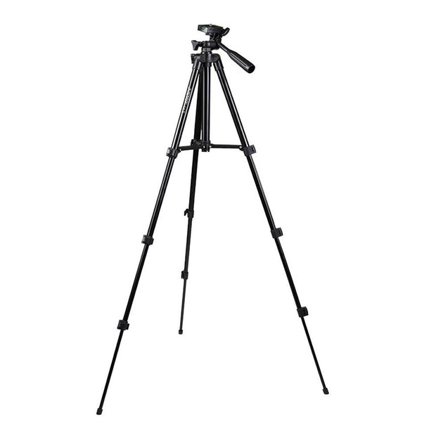 Lightweight Aluminium Tripod Telescopic Camera DSLR Stand with Phone Holder UK