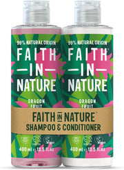 Faith in Nature Wild Rose Shampoo & Conditioner Bundle 400Ml X2