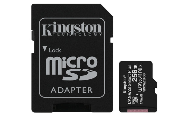Kingston Micro SD Card 32GB 64GB 128GB 256 Class 10 SDXC Phone Memory & Adapter
