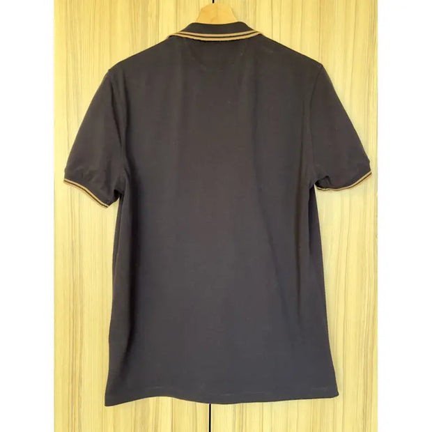 Brunello Cucinelli Men's Blue Polo Shirt | Medium Fit | Luxury Cotton