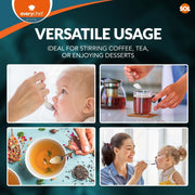 6 -36 Tea Spoons Stainless Steel Teaspoon Quality Cutlery Set of Teaspoons Spoon