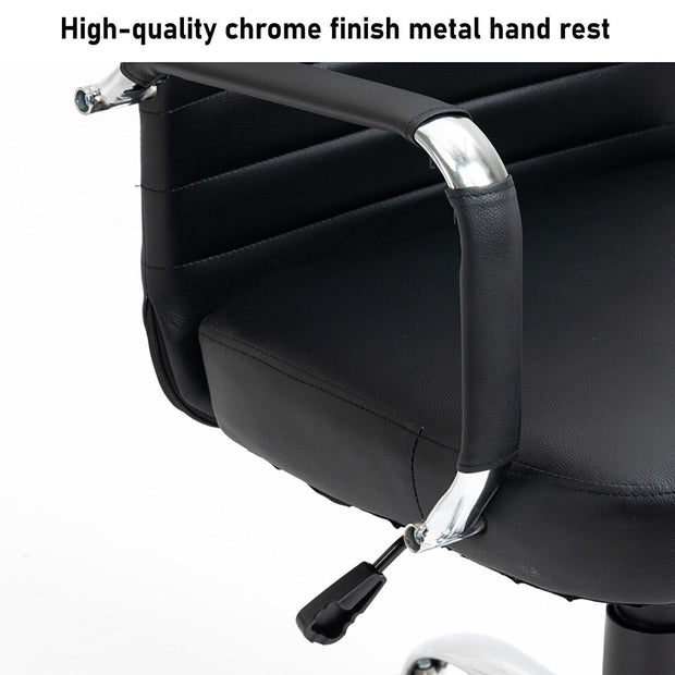 Massage Office Chair Gaming Computer Desk Swivel Recliner Chair Leather Footrest