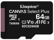 Kingston Micro SD Card 32GB 64GB 128GB 256 Class 10 SDXC Phone Memory & Adapter
