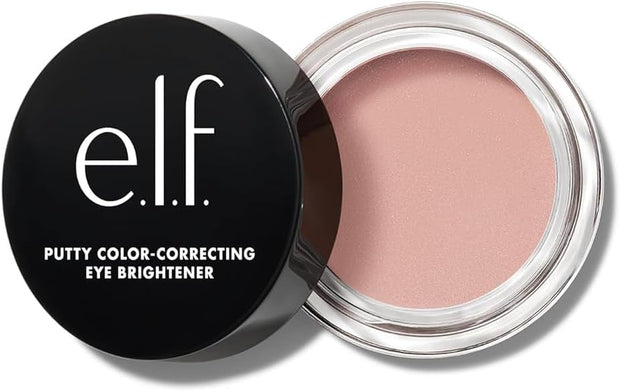 E.L.F. Putty Colour-Correcting Eye Brightener, Under-Eye Brightener & Primer for Reducing Appearance of Dark Circles, Vegan & Cruelty-Free, Fair