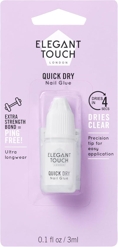 Quick Dry Nail Glue 3Ml