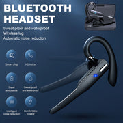 Wireless Bluetooth Headset Mobile Phone Hands Free Earpiece for Samsung Iphone