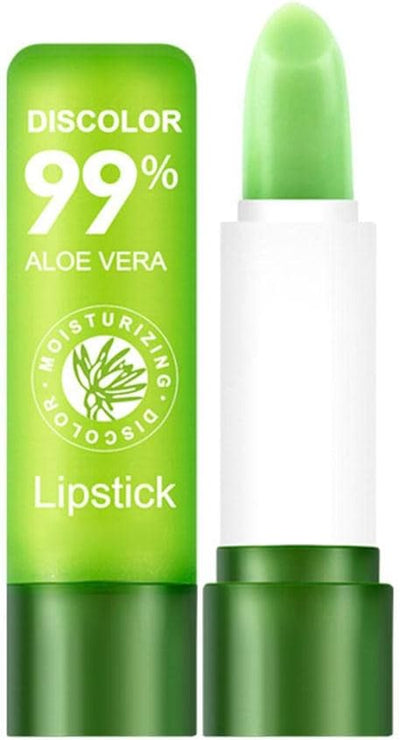 Color Changing Lip Balm Natural Aloe Veras Lipstick Long Lasting Moisturizing I2B6 Cosmetics Makeup for Women