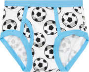 Harry Bear Boys Underwear | Football Briefs 5 Pack | Soft Cotton Boys Briefs | Ages 3 to 8 Years