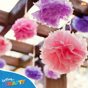 20-500 Coloured Tissue Paper Sheets Assorted Large Quality Gift Wrapping 50X66Cm