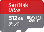 Sandisk Ultra Micro SD Card + SD Adapter 64GB (For Android Smartphones and Tablets, Memory Card up to 140 Mb/S, A1 Faster App Performance, UHS-I, Class 10, U1)