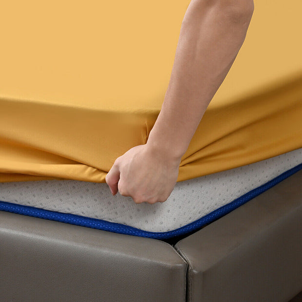EXTRA DEEP Fitted Sheet 25CM/40CM Bed Sheet Single Double Super King