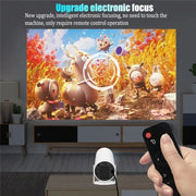 HY300 plus HD Projector Portatil 4K 1280X720P Android Wifi LED Video Home Theater Cinema Phone Mini Games Proyector Movie