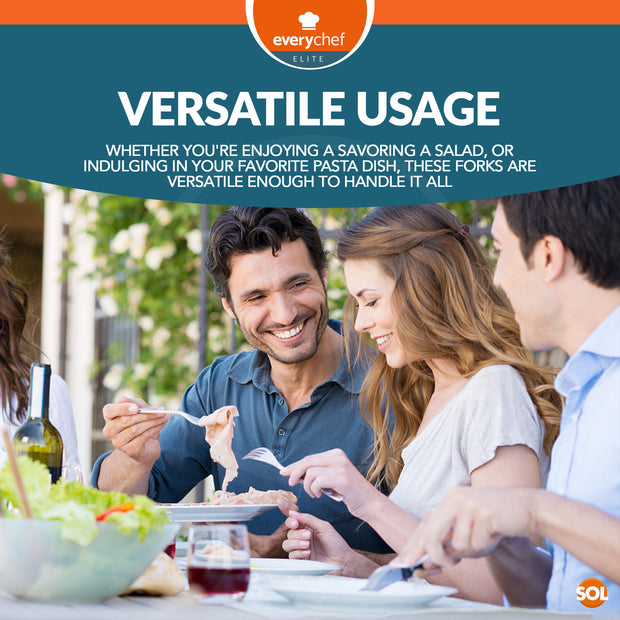 4-16Pk Stainless Steel Dinner Forks Cutlery Dining Table Kitchen Set Pastry Cake