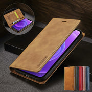 Leather Flip Case Wallet Cover for Samsung Galaxy A15 A55 A14 A34 A54 A12 A52S