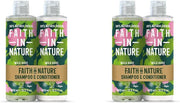 Faith in Nature Wild Rose Shampoo & Conditioner Bundle 400Ml X2