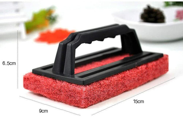 Cleaning Brush Household Handheld Lightweight Sponge Scrubber Bathroom Kitchen