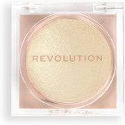 Makeup Revolution Beam Bright Highlighter, All over Face Glow, Powder to Liquid Formula, 5 Different Shades, Rose Lustre