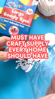 10-50 Large Self Adhesive Googly Eyes 40Mm Stick on Sticky Wobbly Wiggly Craft