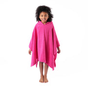 Brentfords Poncho Towel Childrens Absorbent Hood Quick Drying Beach Travel Robe