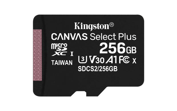 Kingston Micro SD Card 32GB 64GB 128GB 256 Class 10 SDXC Phone Memory & Adapter