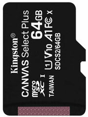 Kingston Micro SD Card 32GB 64GB 128GB 256 Class 10 SDXC Phone Memory & Adapter