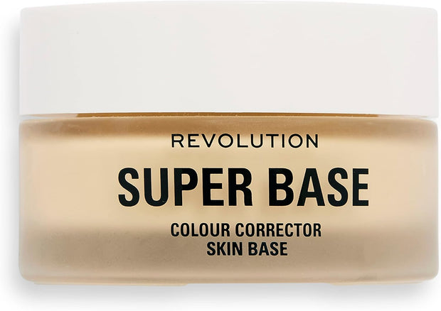 Revolution Beauty, Superbase Colour Correcting Green Primer, Even Out Skin Tone, Multi-Use Makeup Bas