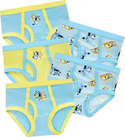 Bluey Underwear Boys Briefs 5 Pack