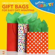 20-500 Coloured Tissue Paper Sheets Assorted Large Quality Gift Wrapping 50X66Cm