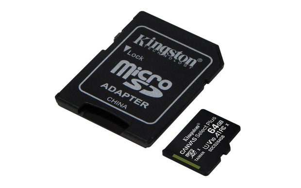 Kingston Micro SD Card 32GB 64GB 128GB 256 Class 10 SDXC Phone Memory & Adapter