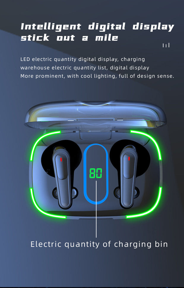 True Wireless Bluetooth Headphones Earphones Earbuds Pods for Iphone & Samsung