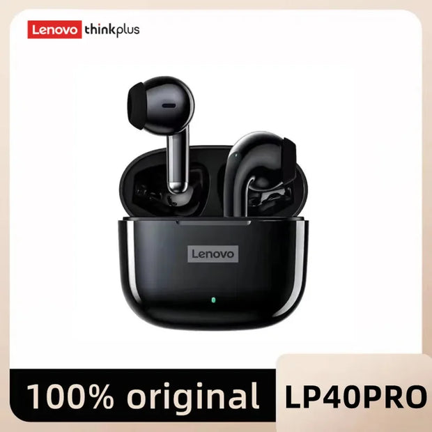 Original  LP40 Pro TWS Earphones Wireless Bluetooth 5.1 Sport Noise Reduction Headphones Touch Control 250Mah Earphones