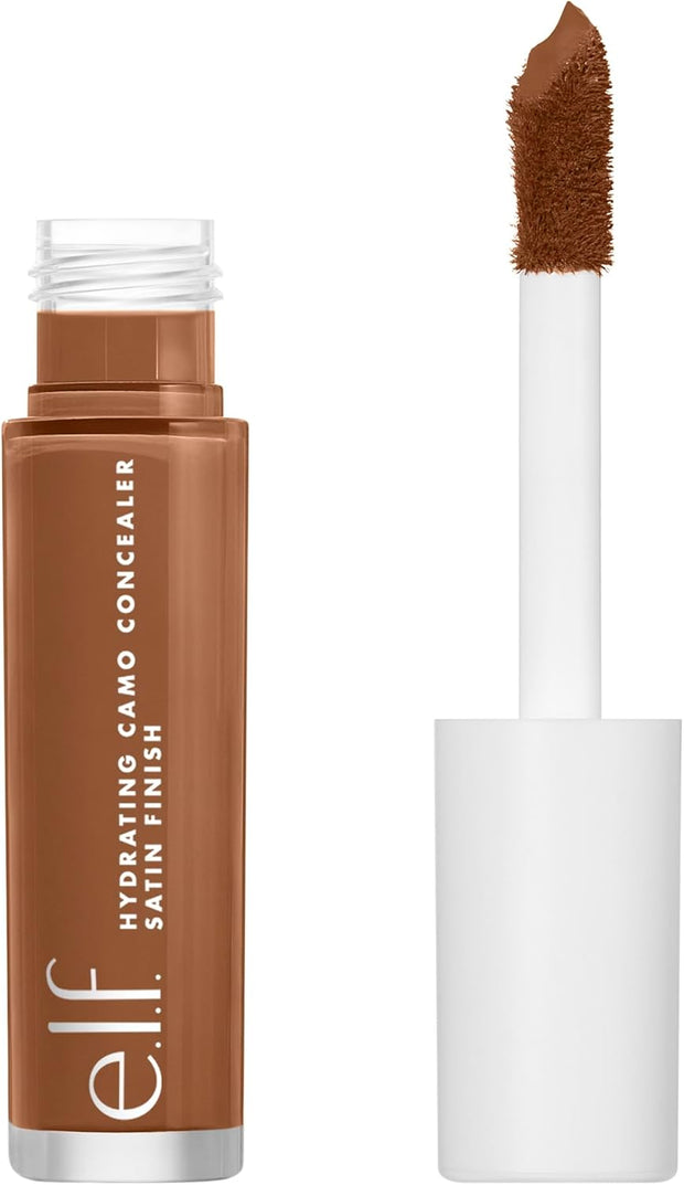 E.L.F. Hydrating Camo Concealer, Satin Finish, Conceals, Corrects & Highlights, Fair Warm, 0.203 Fl Oz (6Ml)