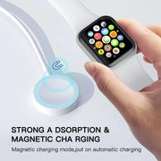 Magnetic Wireless Charger for Apple Watch Series 9 8 7 Ultra 2 SE Fast Charging Cable Accessories for Iwatch 8 7 6 5 4 3 2 1