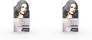Colour Freedom Metallic Permanent Silver Violet Conditioning Hair Dye. Infused with Shea Butter and Argan Oil for Ultra Glossy Conditioned Hair. 100% Grey Coverage. by Knight & Wilson.