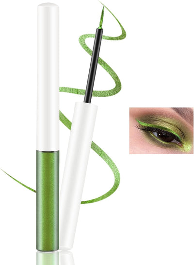 Boobeen Liquid Glitter Eyeliner-Chameleon Colored Eye Liner, Long Lasting Precision Felt Tip Eyeliner, Finish Quick Drying, Intense Metallic Eye Makeup