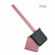 Toilet Brush & Toilet Brush Holdersilicone Soft TPR Cleaning Brush Full Set 2PK