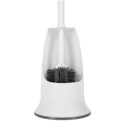 Beldray Toilet Brush & Holder Antibac Silicone Non-Scratch Bristles Easy Grip